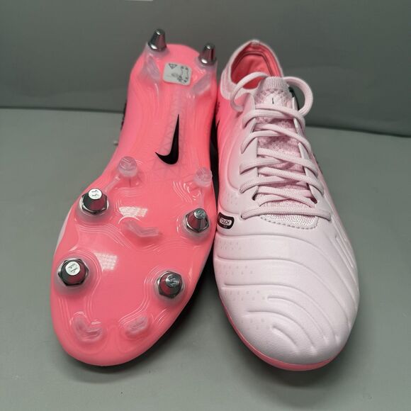 Nike Tiempo Legend 10 Elite SG Pro AC Pink White Soccer Cleats Mens Size 7 NEW main image 9